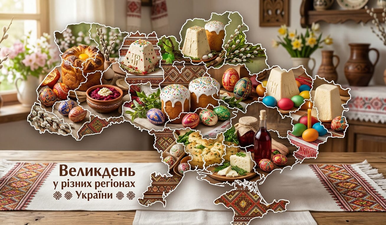 Великдень у різних регіонах України: від бабки до паски та унікальних традицій