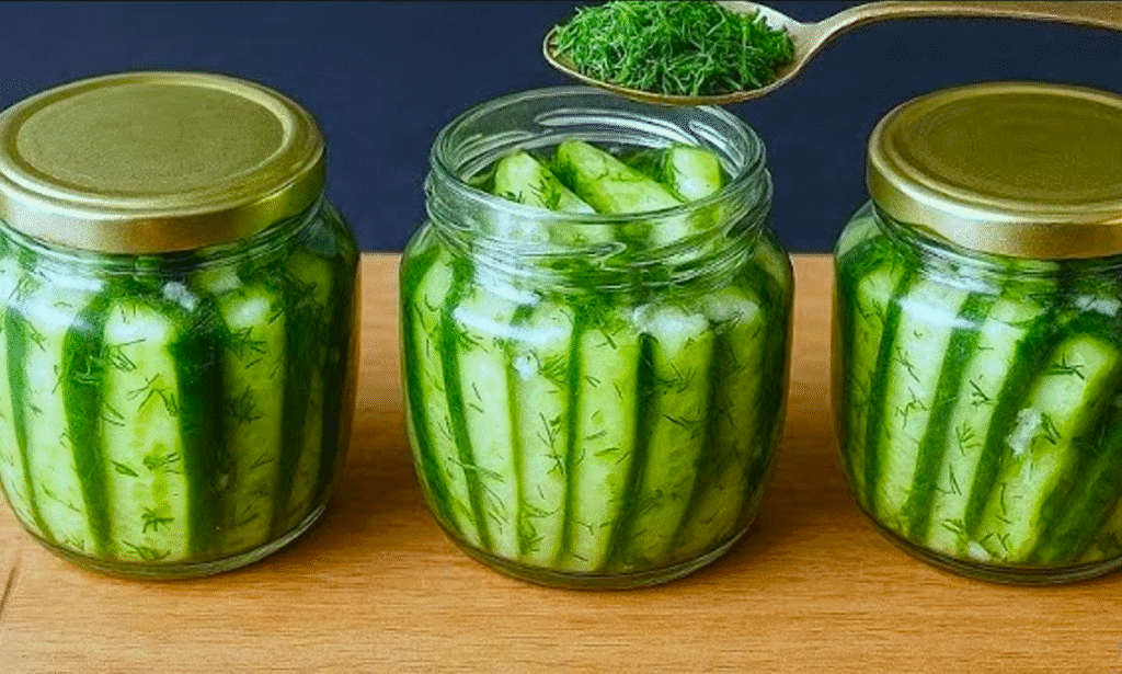 солоні огірки