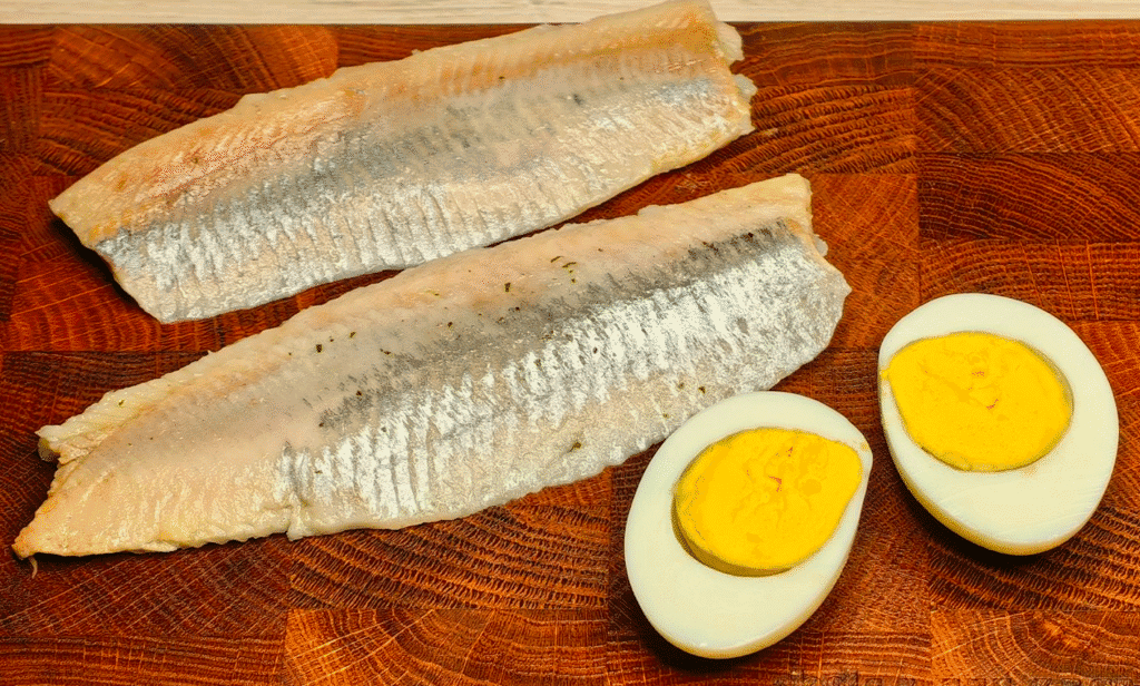 Я закохалася у цей салат! Смачний салат з оселедцем та яйцем. З’їдається одразу!