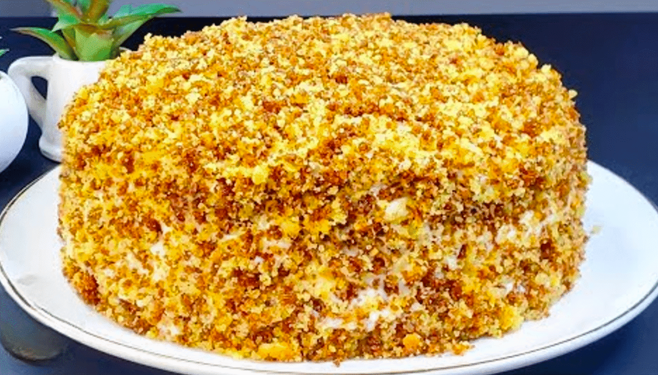 Торт три склянки без міксера! Без терезів! Соковитий без просочення! Простий та смачний десерт!