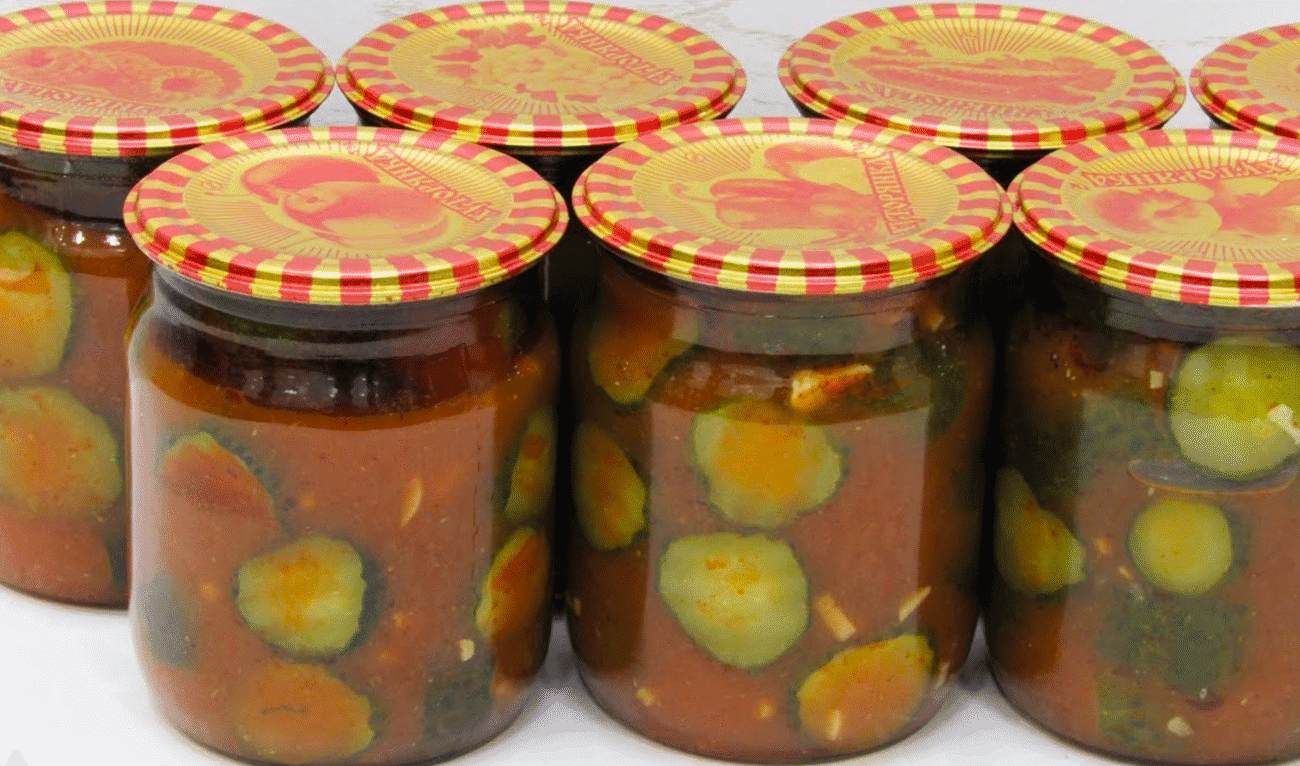 Огірки роблю знову З Кетчупом - Шикарний рецепт огірків на зиму!