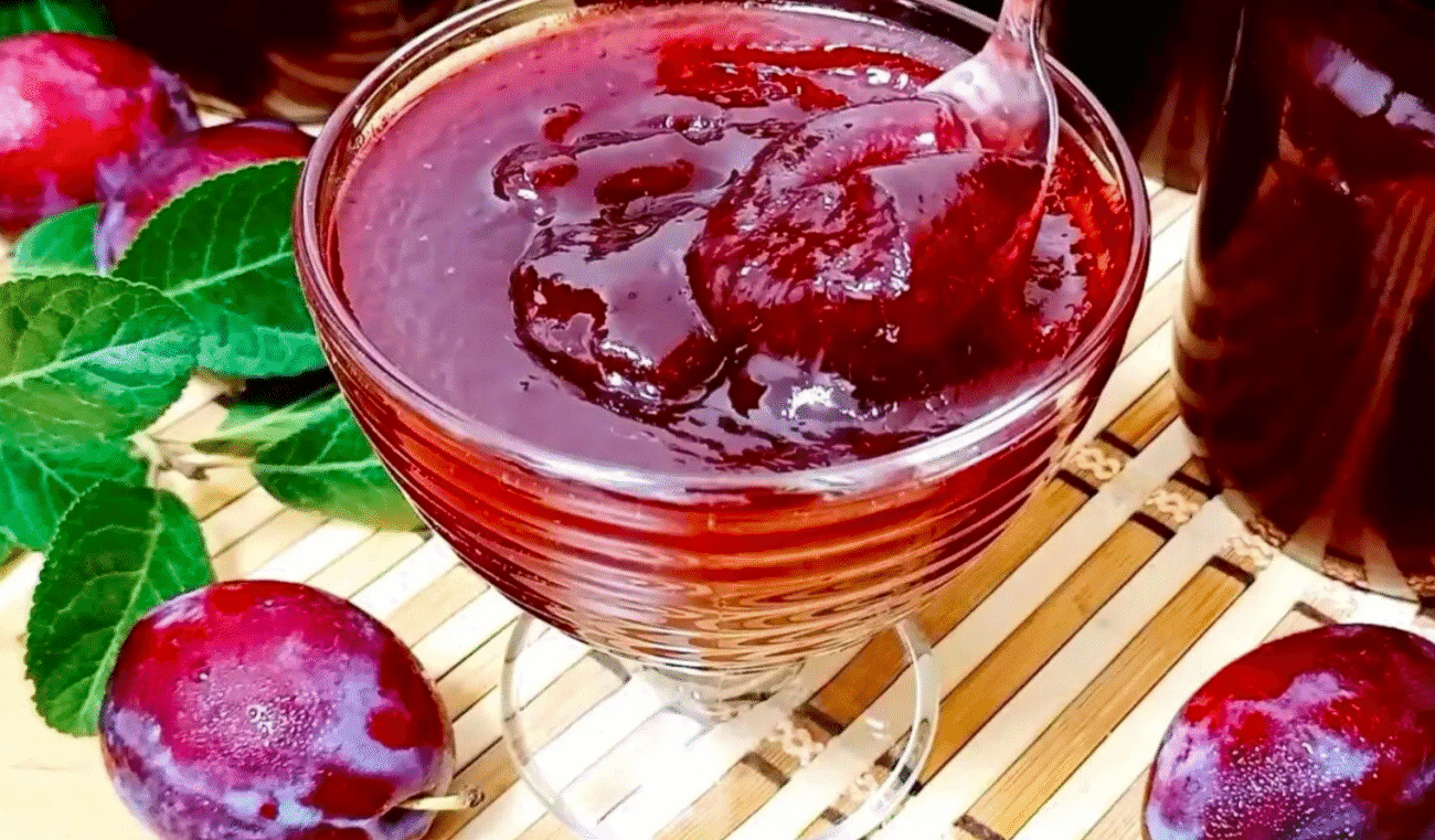 Сливове варення-П'ятихвилинку варю кожен серпень! Сироп, як желе!