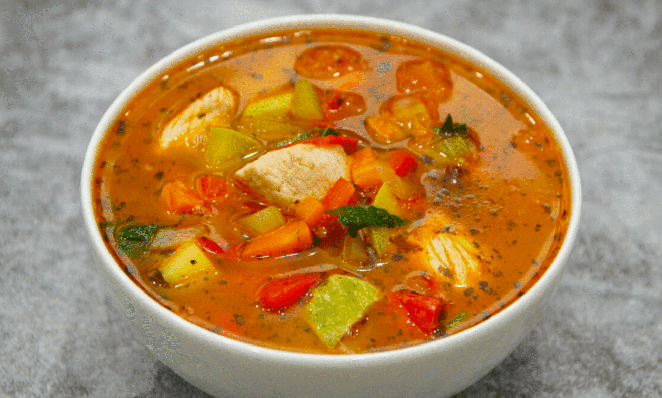 Суп з індичкою та овочами! З'їдають до останньої ложки!