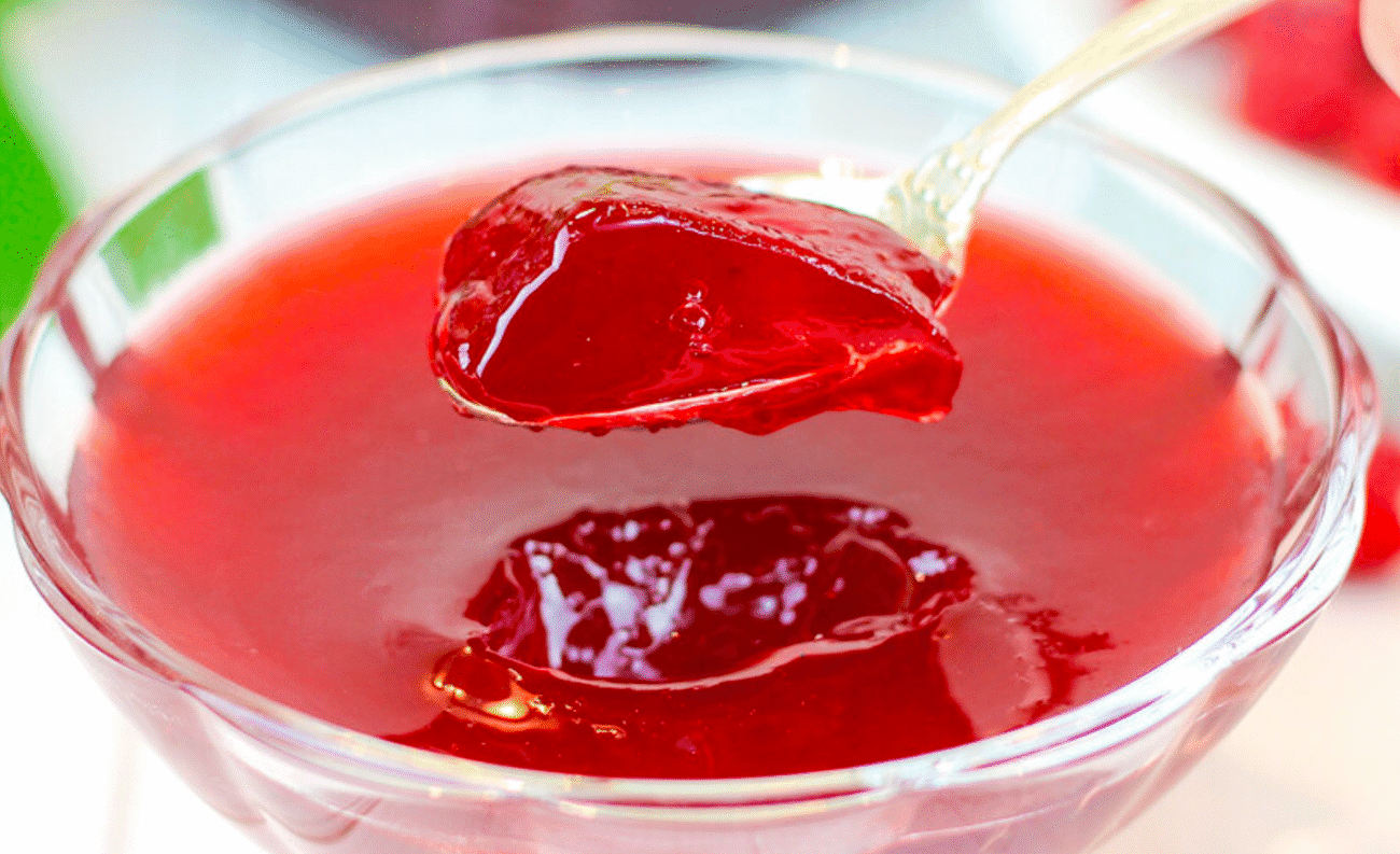 Без желатину та загусників! Густе малинове желе або джем без кісточок, Мама навчила