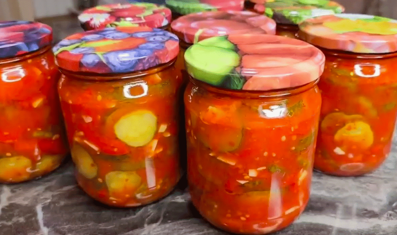 Салат на Зиму! Подруга з Грузії дала рецепт! Входить в 10-ку найкращих рецептів консервації