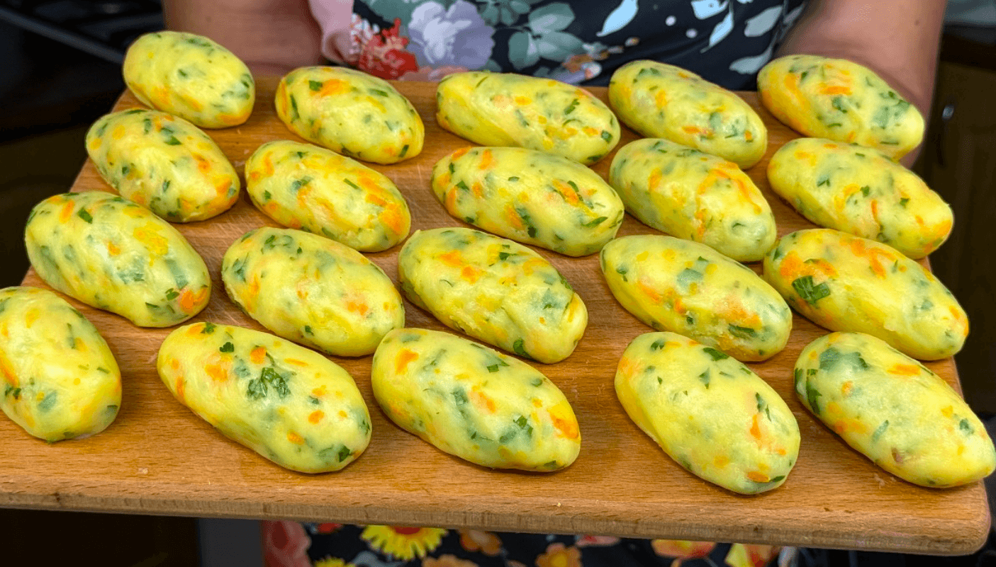 Картопляні “кльоцки”! Бабин святковий рецепт! Ми з дідом їли аж “за вухами тріщіло”