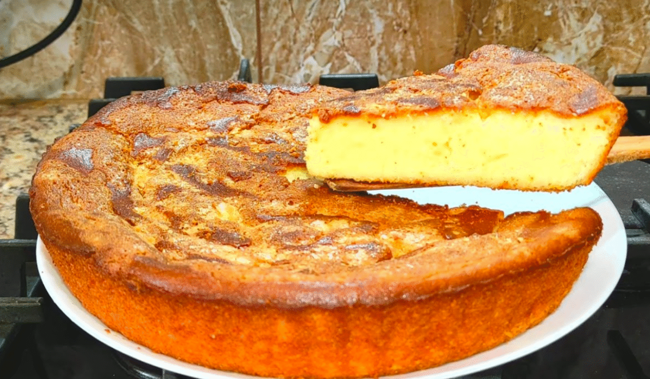 Сирна запіканка, яка тане в роті! Смачніше за торт, а готується у 100 разів Простіше! Все Змішала і в Духовку!