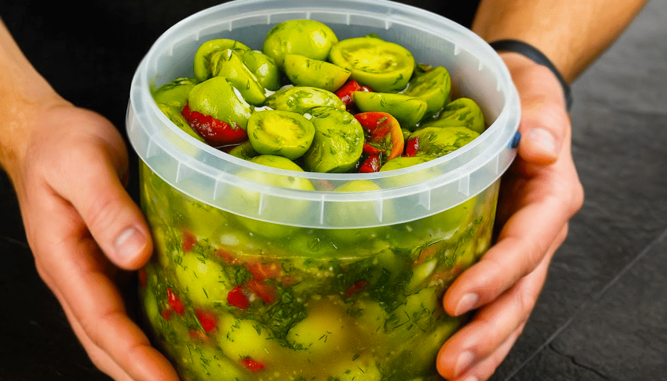 Мариновані зелені помідори! Як замаринувати зелені помідори. Секретний рецепт бабусь!