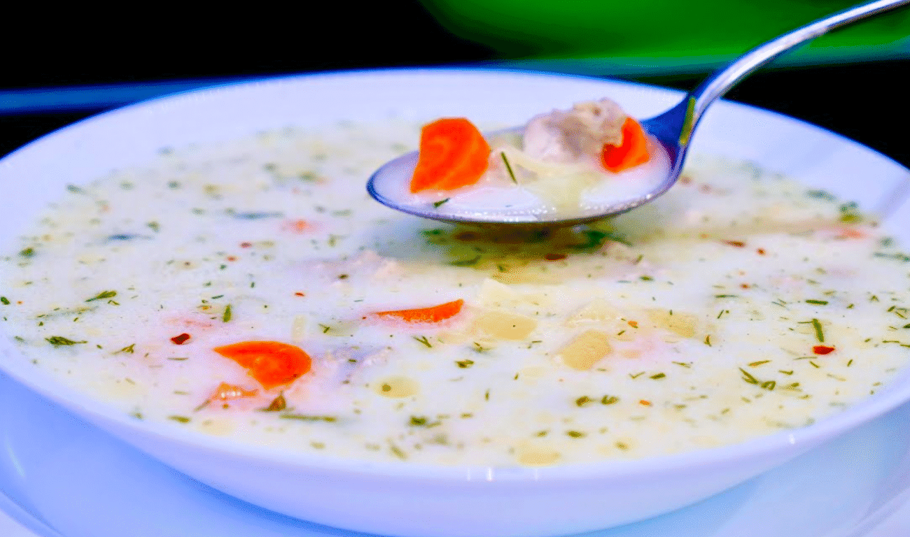 Сирний суп з куркою за 20 хвилин! Готую по 2 рази на тиждень, діти тільки його і просять