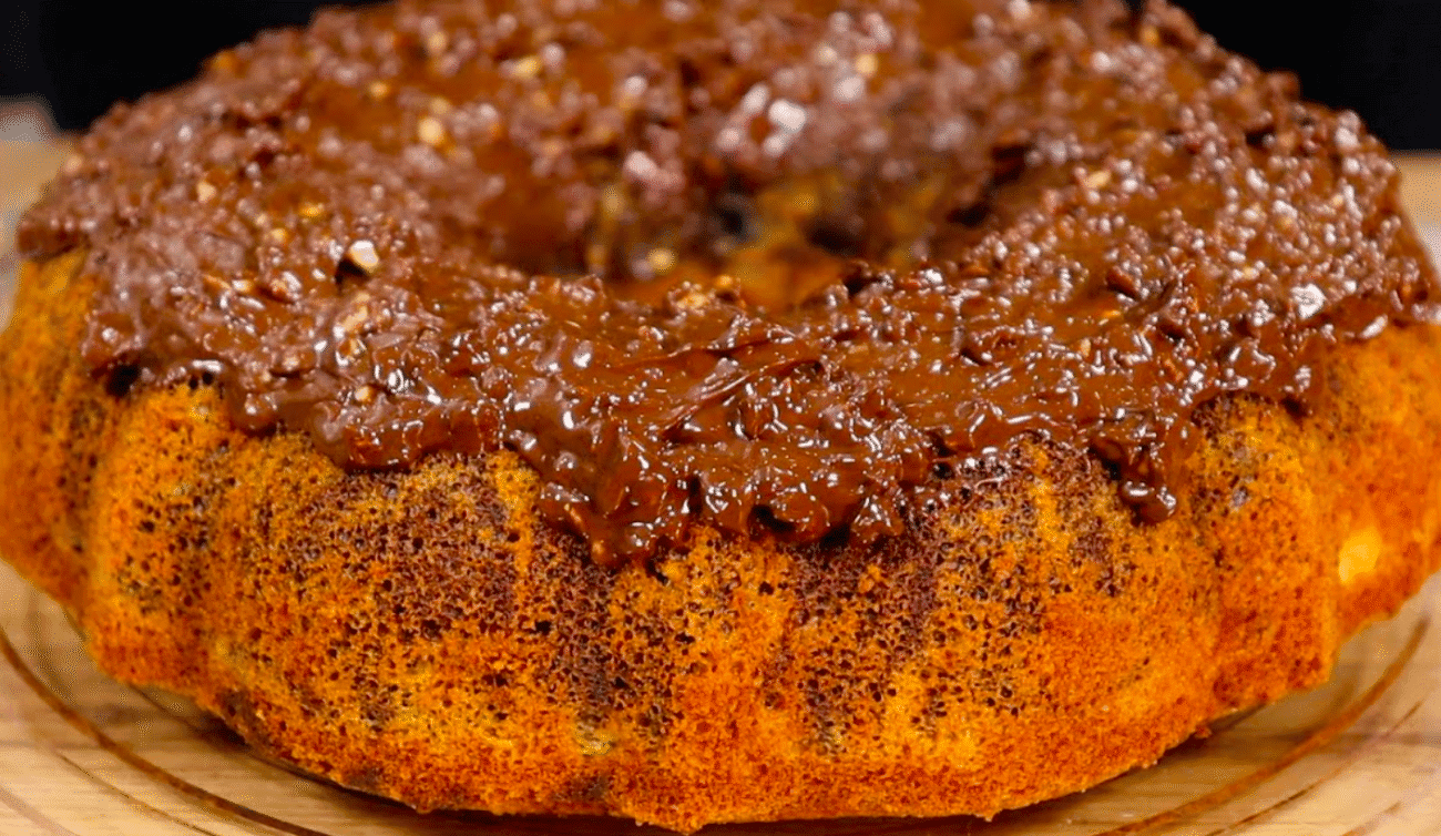 Готується так легко, що хочеться пекти щодня! Мармуровий кекс "8 ложок"