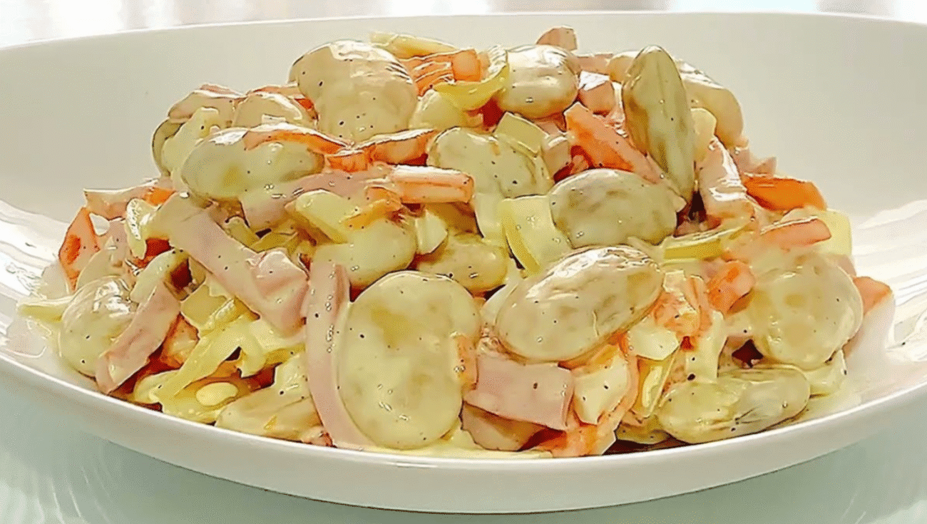 Дуже смачний салат з квасолі! Бабусині рецепти, які завжди виручають