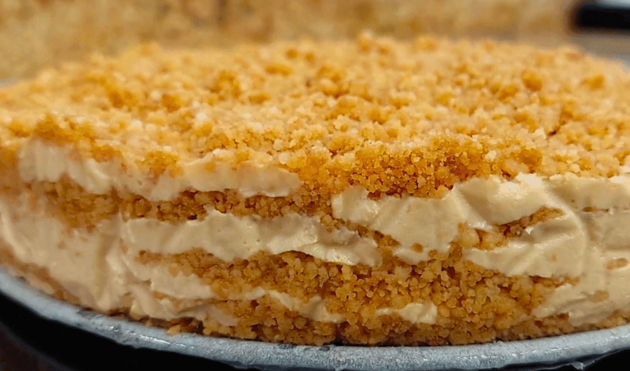 За 15 хв поки гості на порозі! Торт на Сковороді, як "Наполеон" з дорогої кав'ярні