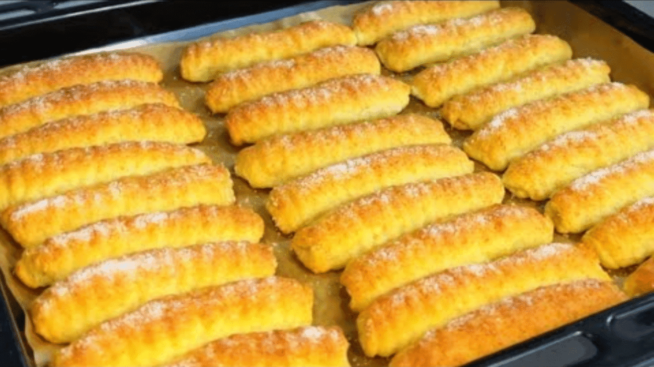 Гора найсмачніших Сирних Трубочок з начинкою на швидку руку! Внуки до школи на цілий тиждень мають