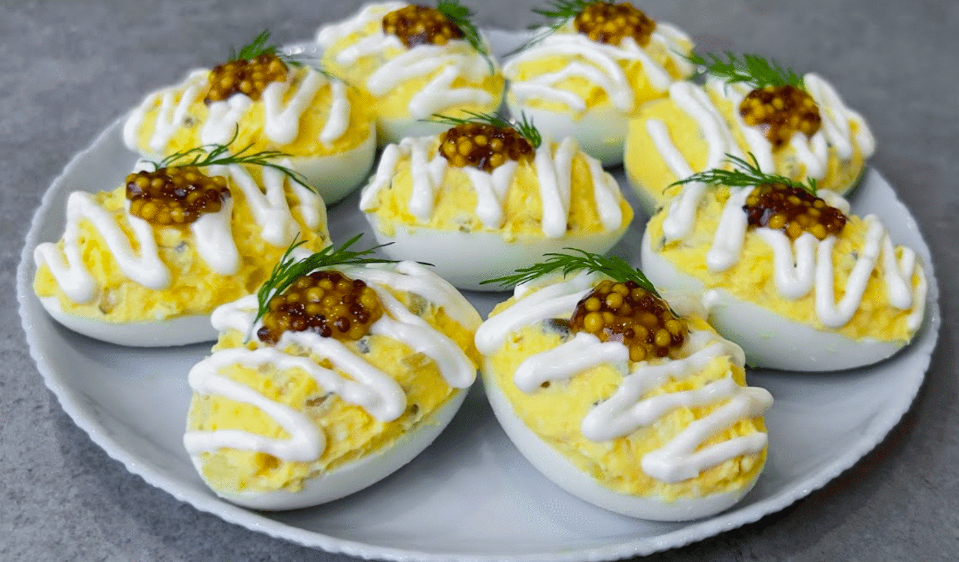 Фаршировані Яйця "Ніжність" закуска на будь-яке свято і на Новий Рік 2026