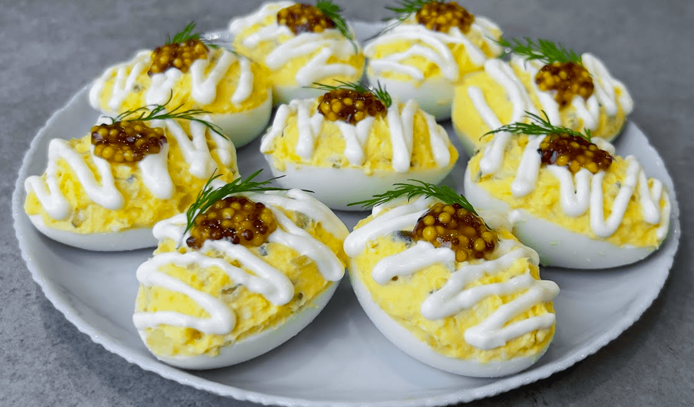 Фаршировані Яйця "Ніжність" закуска на будь-яке свято і на Новий Рік 2026