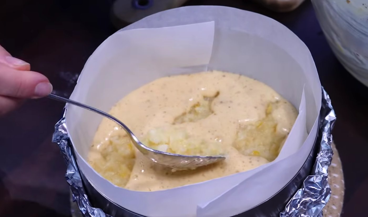 лимонний торт