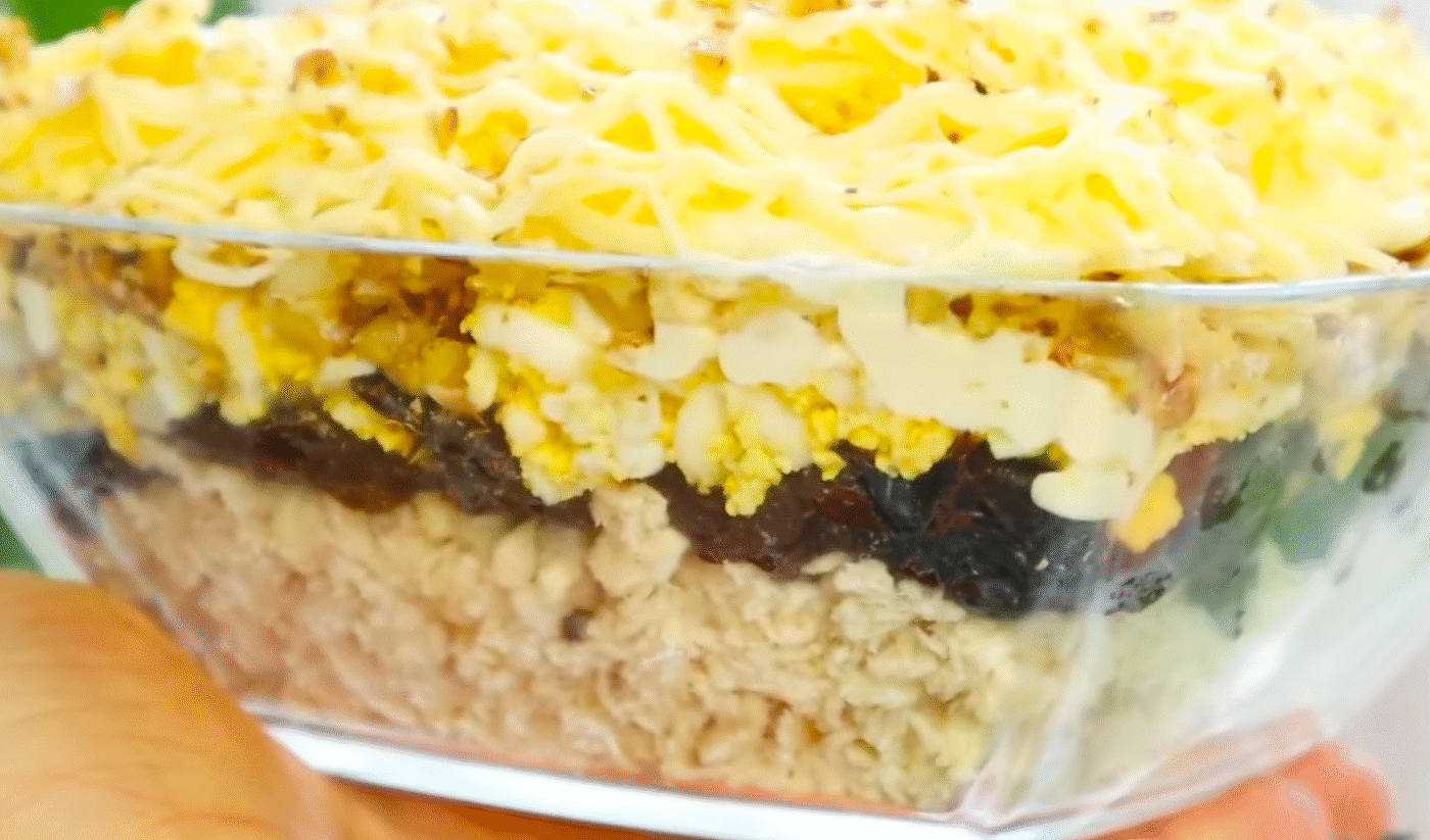 Стильний і святковий салат "Абсент" за 5 хвилин! №1 на новорічному столі