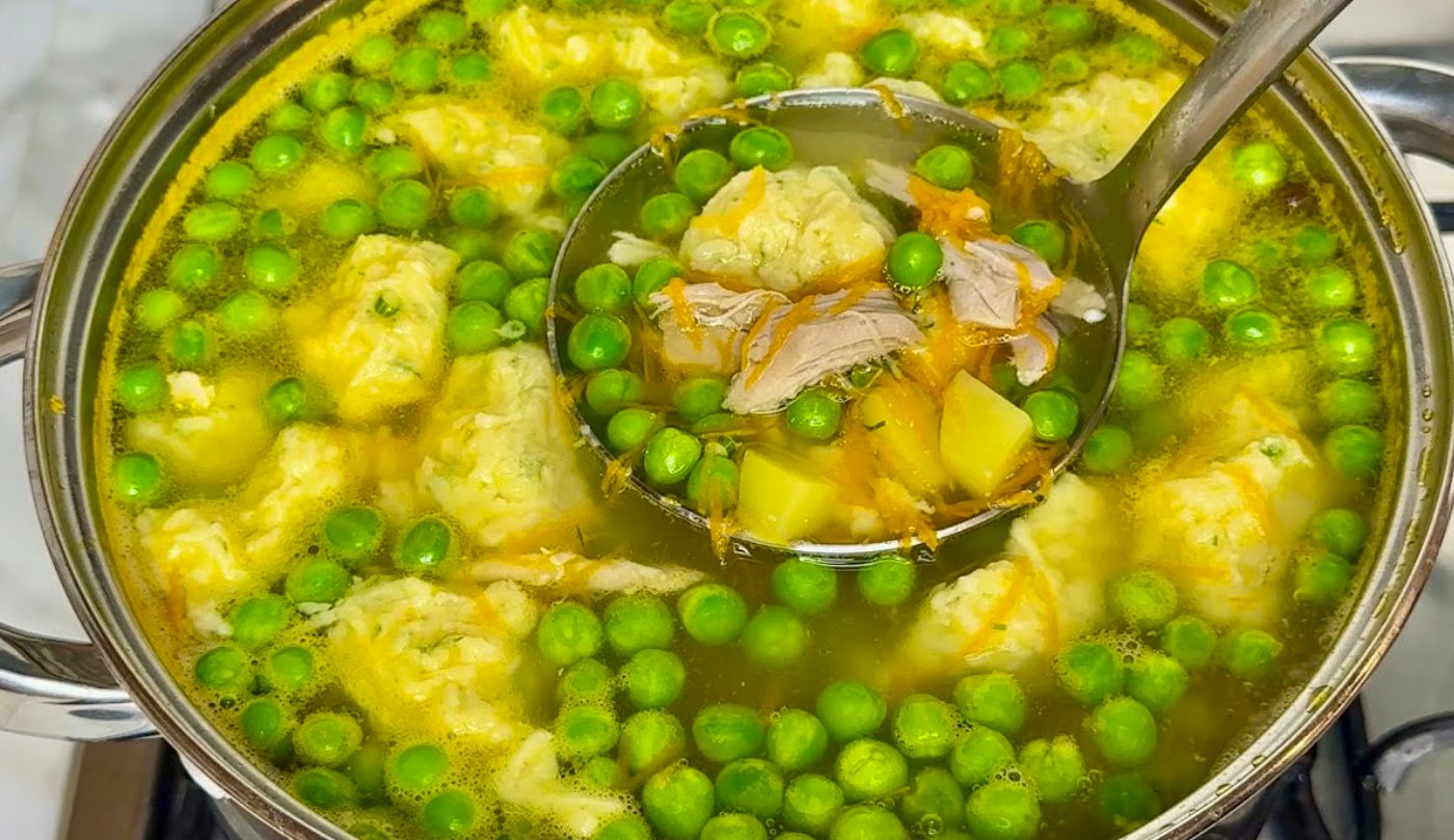 Як забути про важкість у шлунку? На вечерю готую смачний суп з галушками! Всі просять добавку