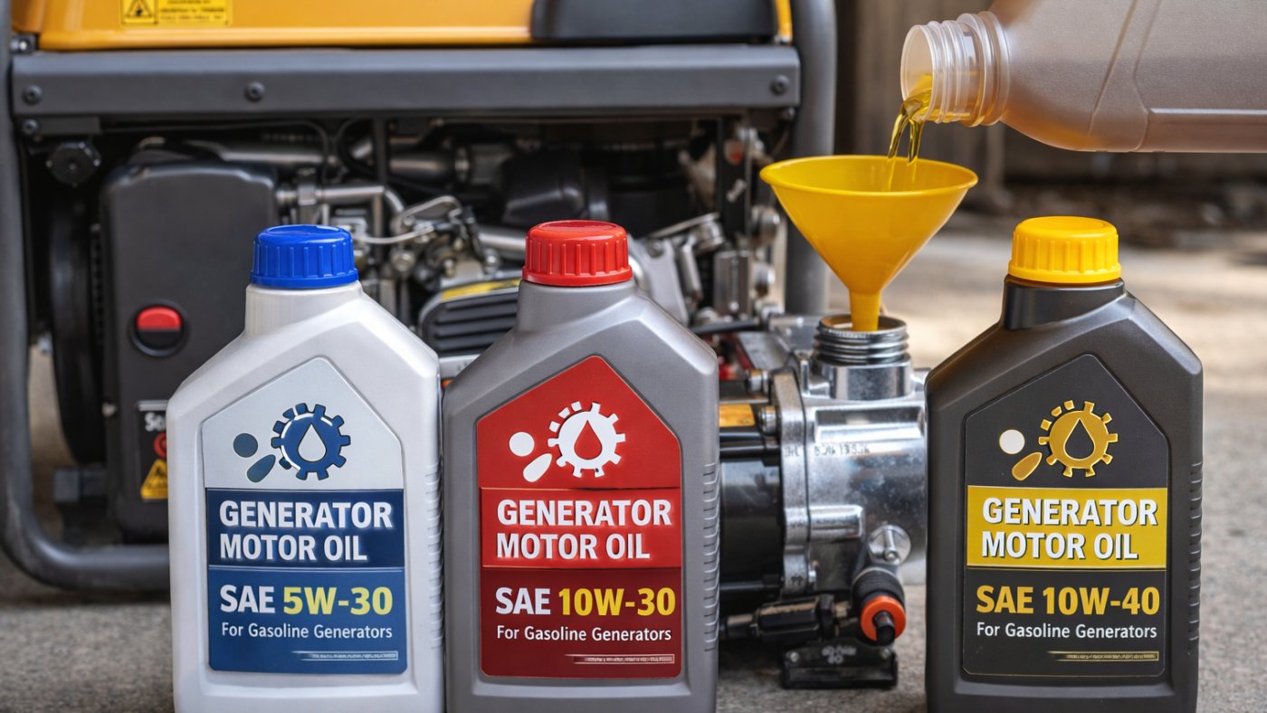 Яке масло заливати в генератор: просте пояснення без плутанини