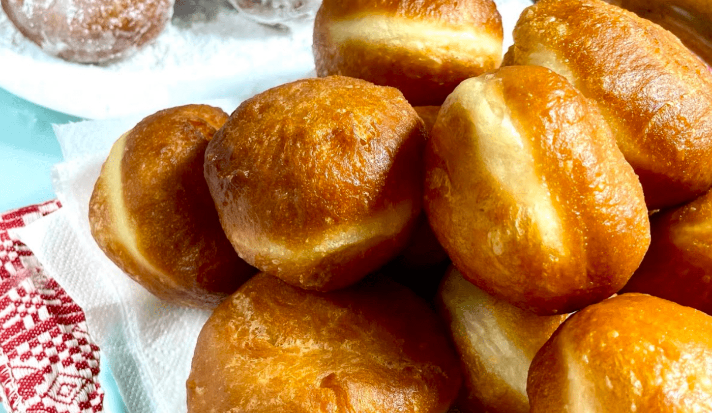 Пампухи на картопляному відварі, які довго не черствіють!