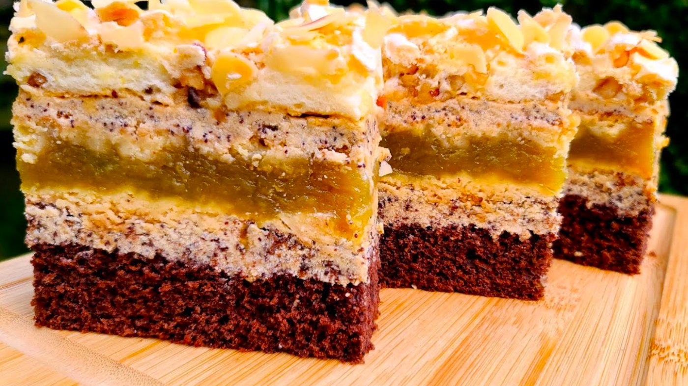 Вишуканий пляцок "Зимовий сон" - той випадок, коли одного шматочка замало