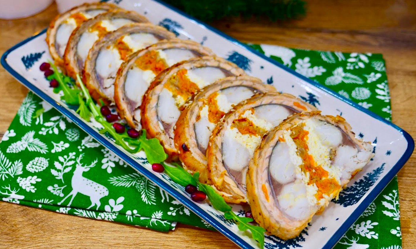 Закуска "На мільйон": Рибний рулет для святкового столу