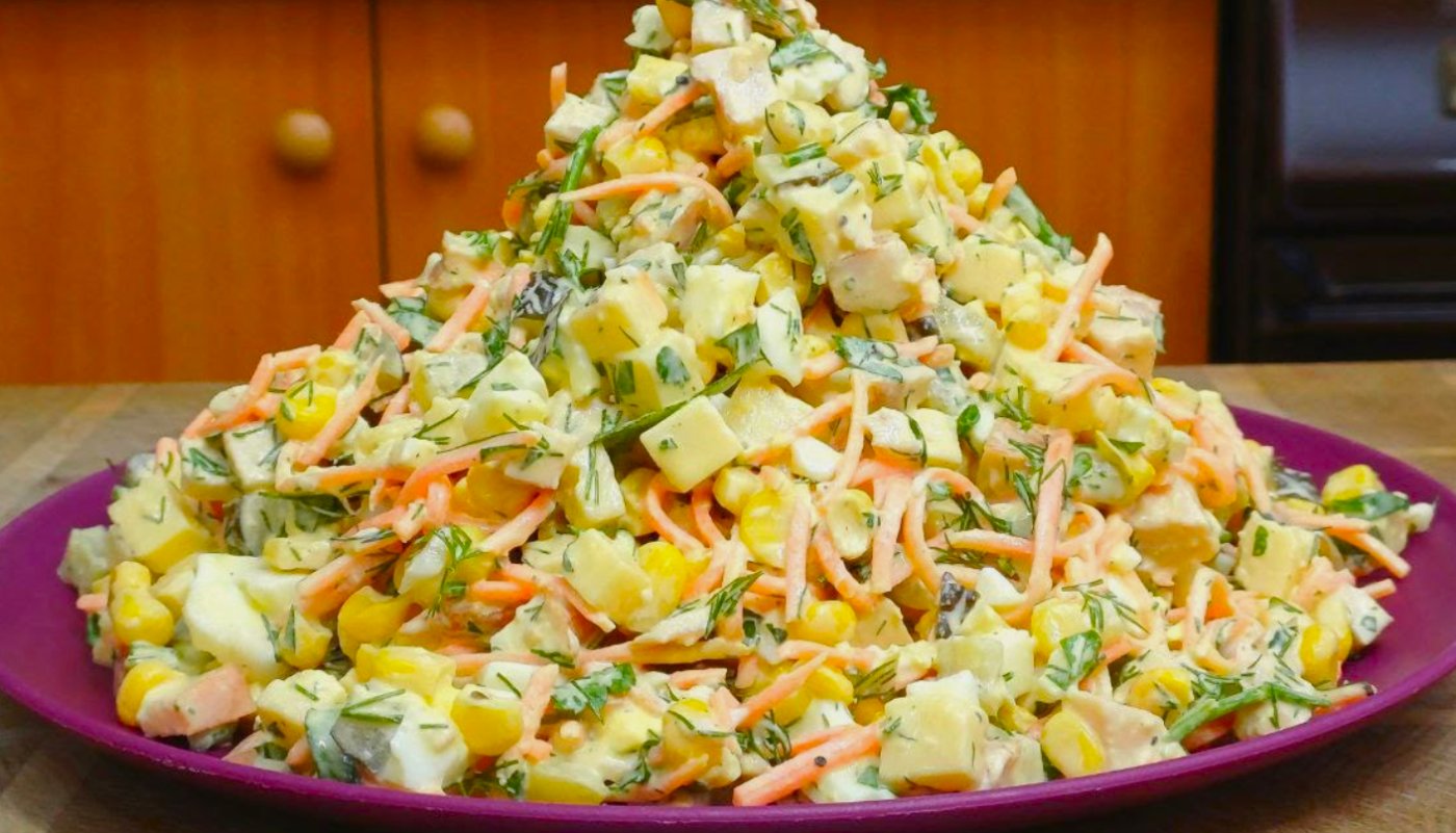 Новорічний салат "Ідеал"! Готую його замість Олів'є, завжди з'їдають найперше