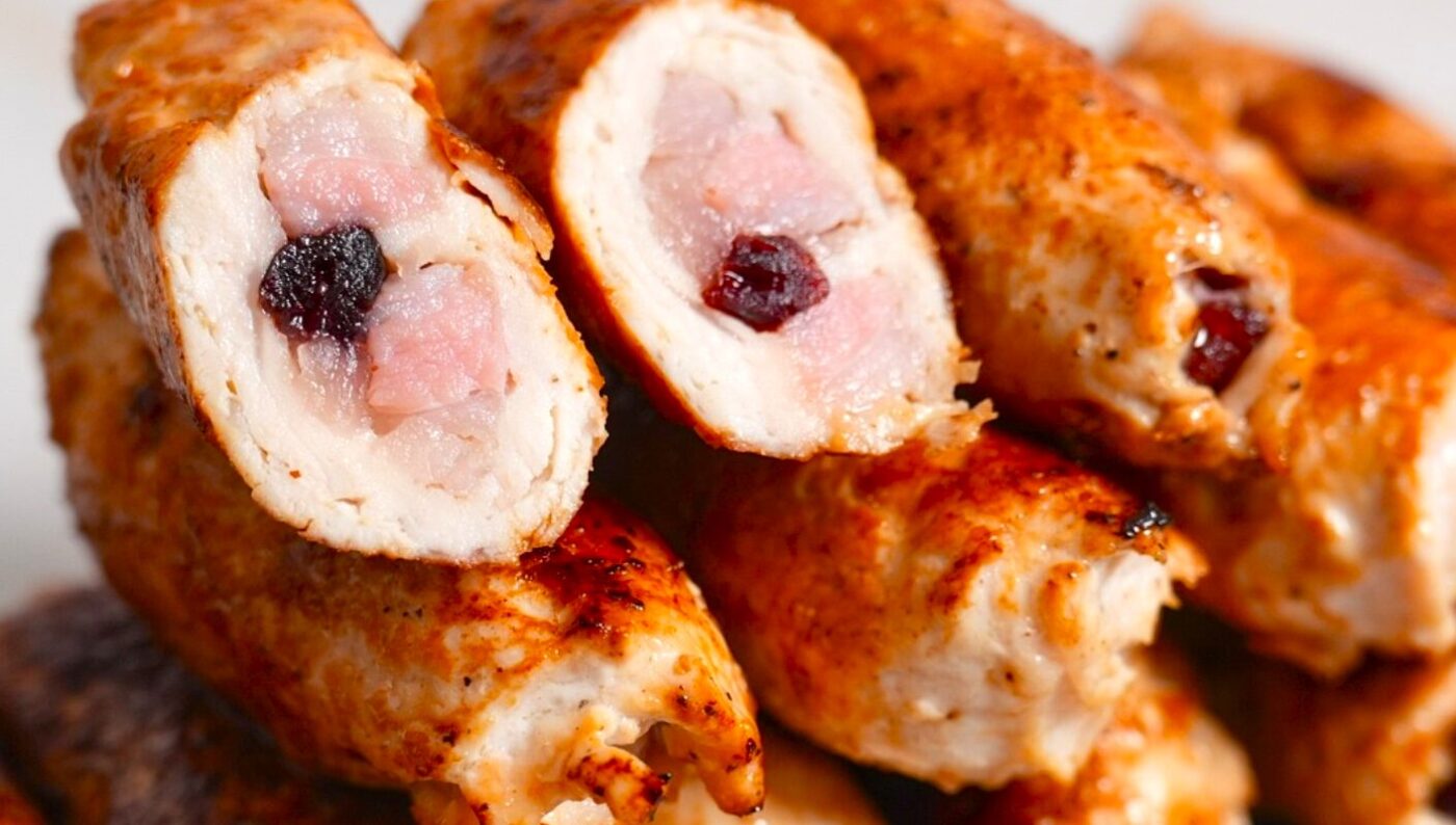 Крученики з курячого філе з начинкою за 20 хвилин — соковиті та рум’яні