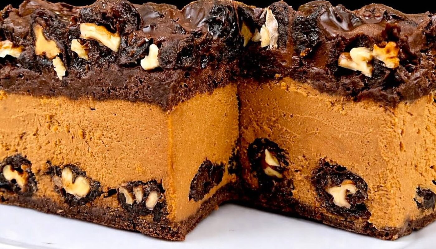 Карамельний сирник з чорносливом у шоколаді! Святковий Галицький пляцок