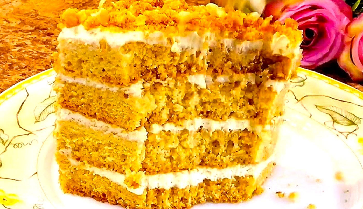 Простіше і дешевше торта не буває! "Медовий Сметанник" за 15 хвилин! Без розкочування коржів