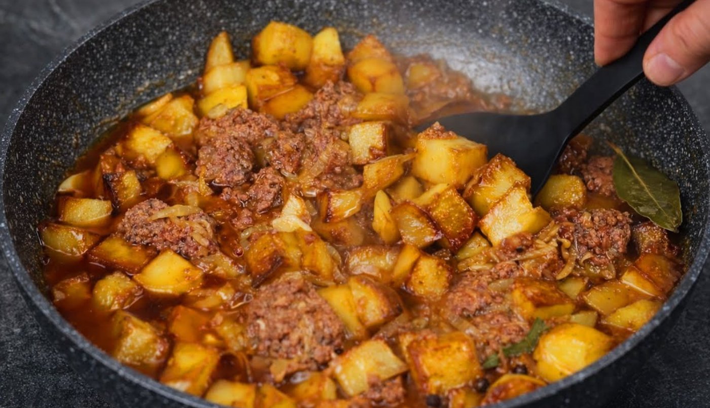 Це занадто смачно: не знала, що так можна приготувати картоплю з тушонкою на сковороді