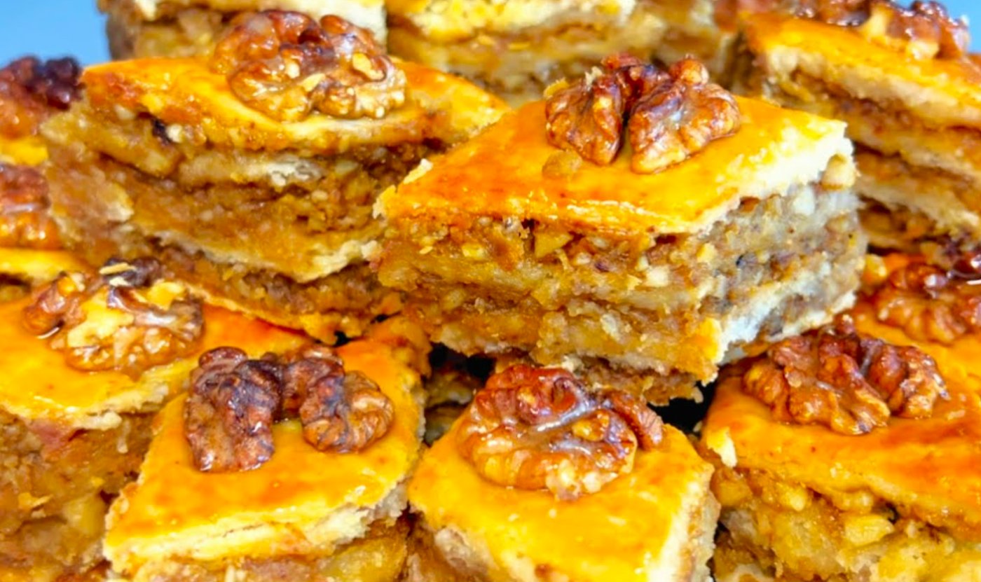 Нереальна смакота до чаю за 30 хвилин! Домашня Пахлава - найпростіший рецепт