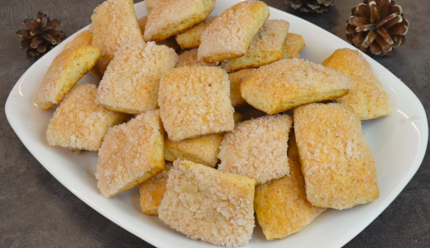 Пам'ятаєте цей рецепт? Улюблене печиво з дитинства за 15 хвилин! Його люблять всі