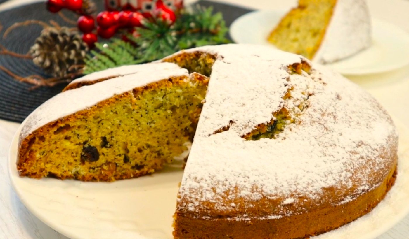 кекс з родзинками