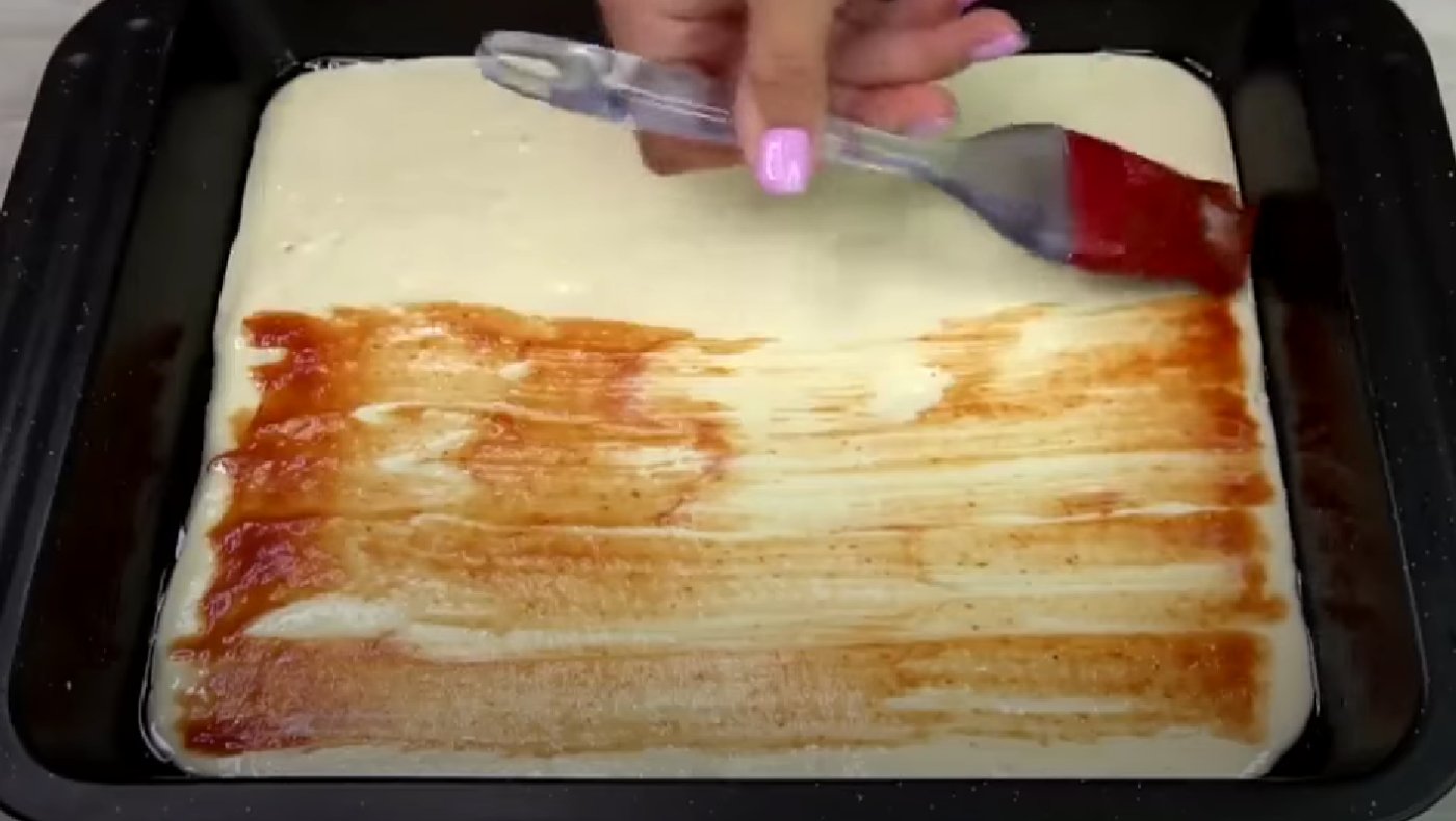 піца на литому тісті