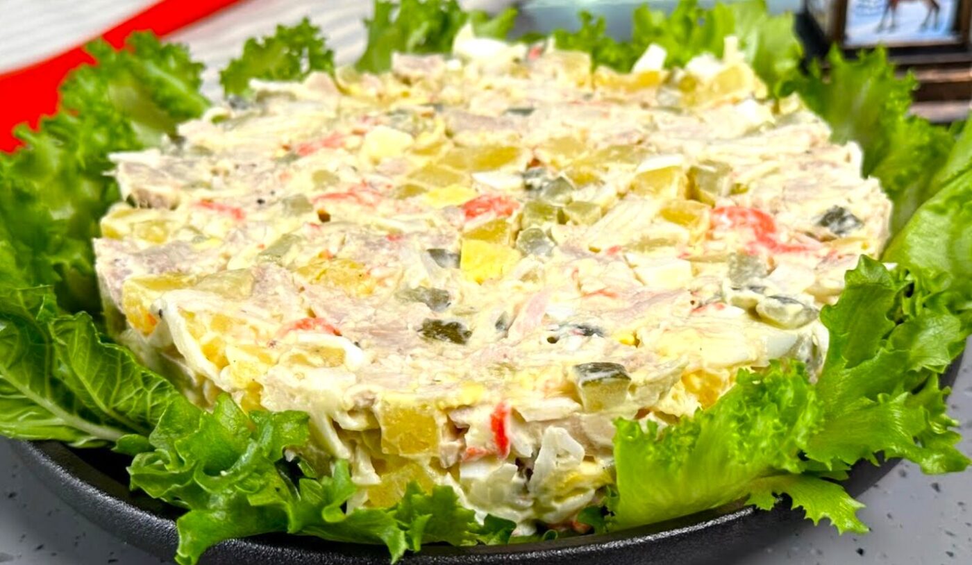 Салат "Столичний" - готую, коли набридає Олів'є! З'їдають до останньої ложки