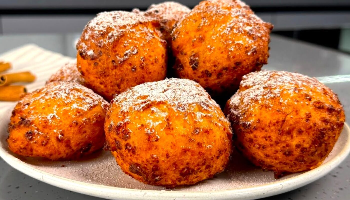 Сирні Пончики з корицею (можна і без),15 хвилин і готово! Доня просить готувати щодня