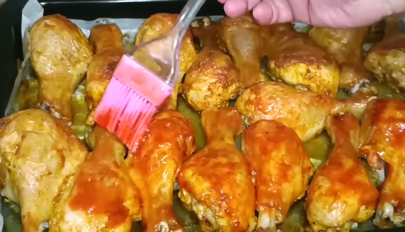 запечені курячі ніжки в духовці