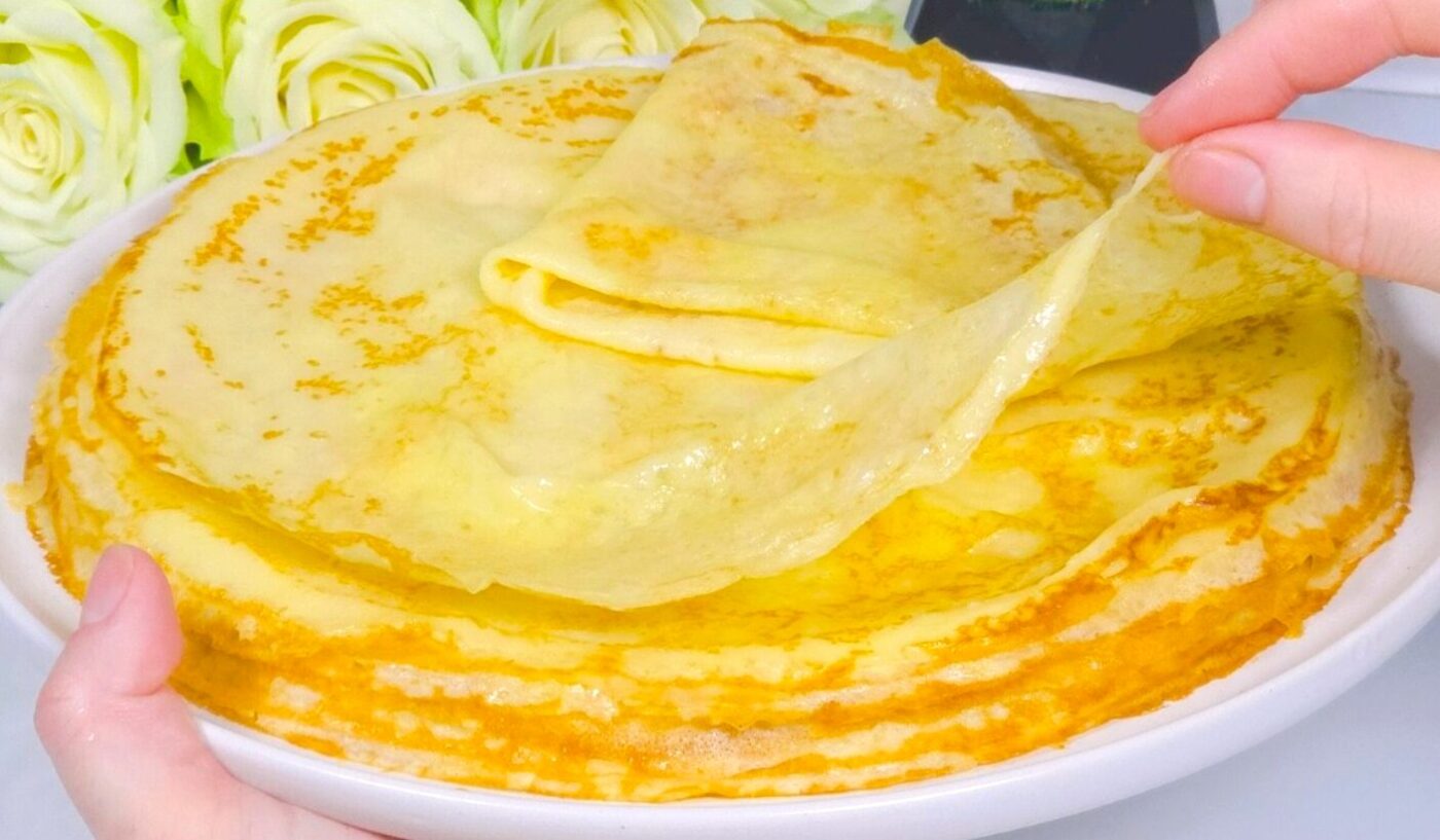 Тільки ці пропорції зроблять їх ідеальними! Шовкові Млинці - найкращий рецепт назавжди