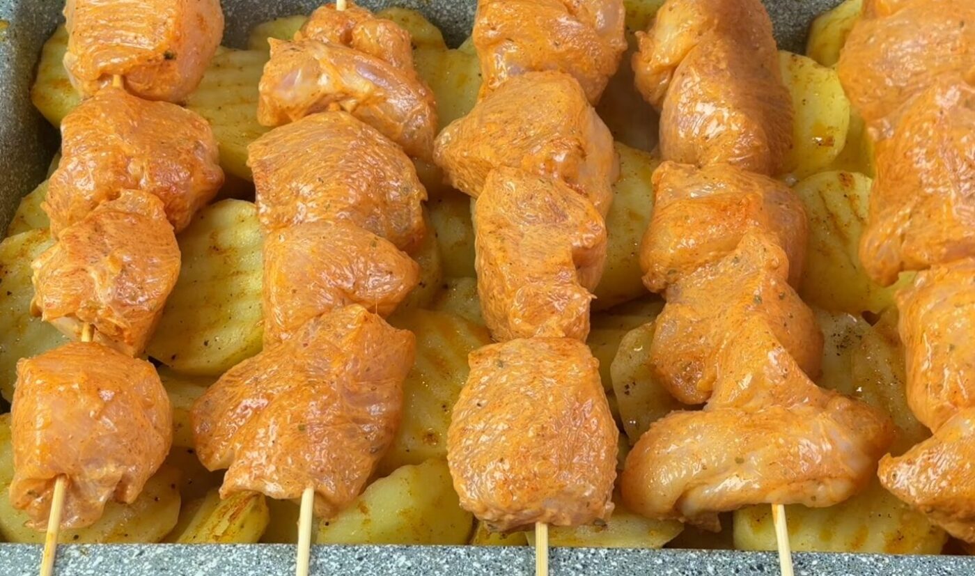 Курячий шашлик