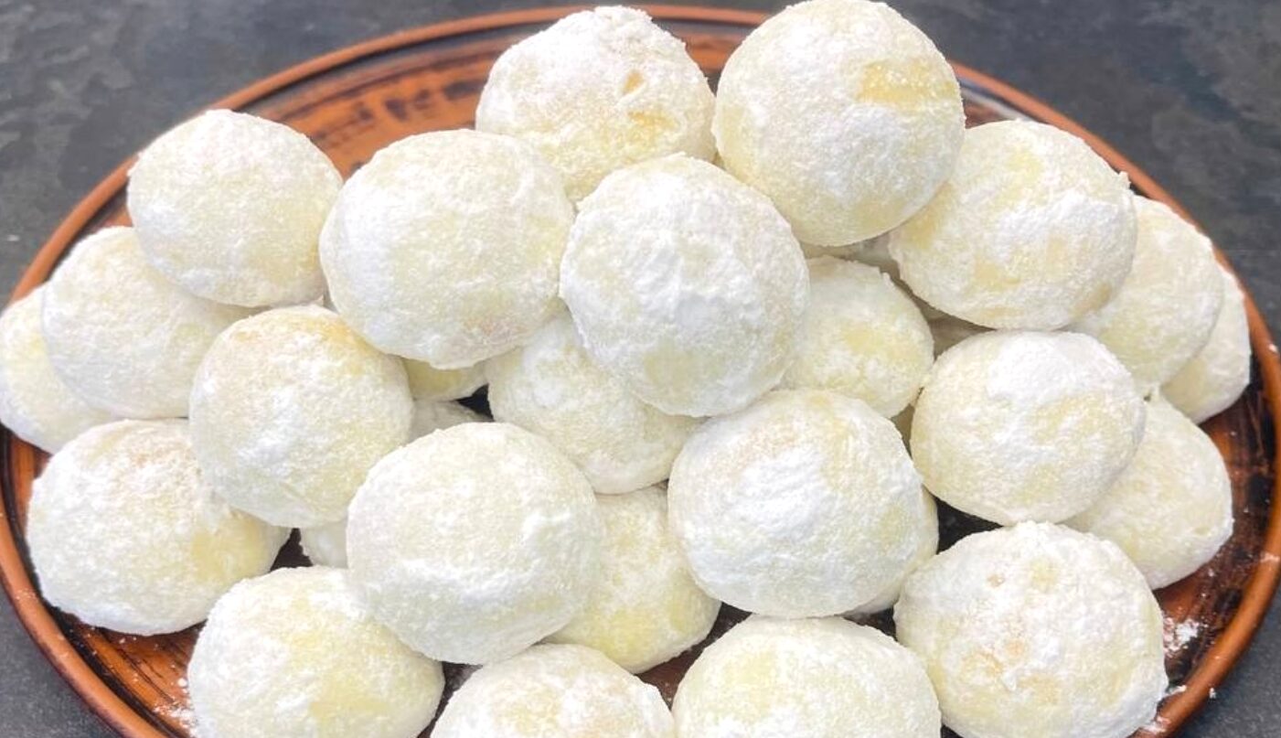 Печиво "Сніжки" зі старих переписів! Без яєць, ніжне і розсипчасте