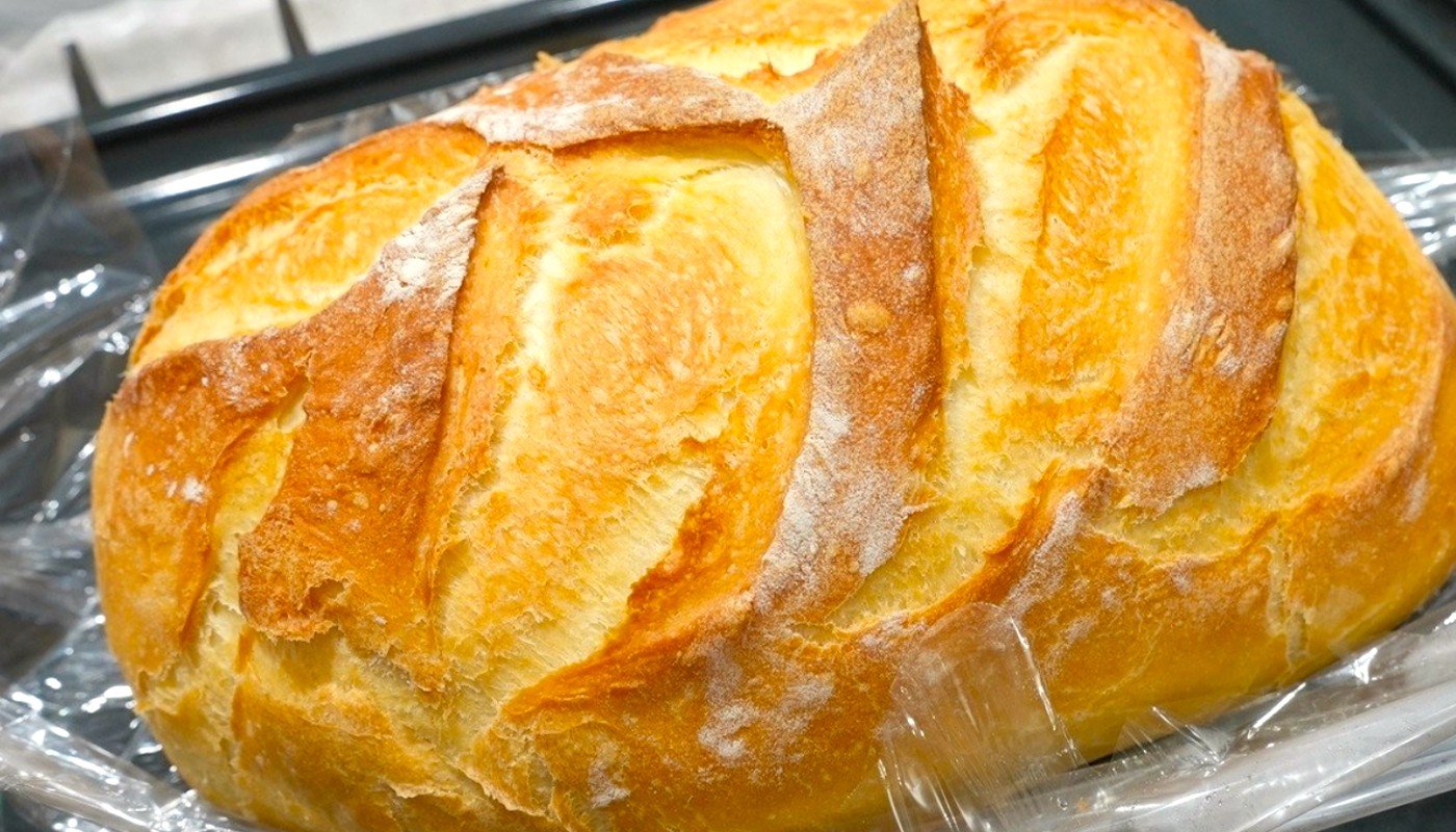 Домашній хліб у рукаві для запікання - пухкий, як із бабусиної печі