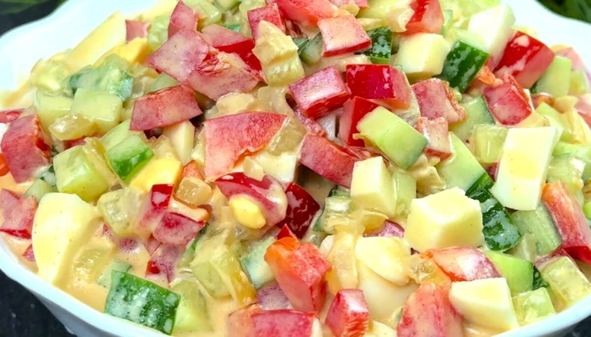 Новий весняний салат "Провесінь" з секретною заправкою: спробувала і закохалась