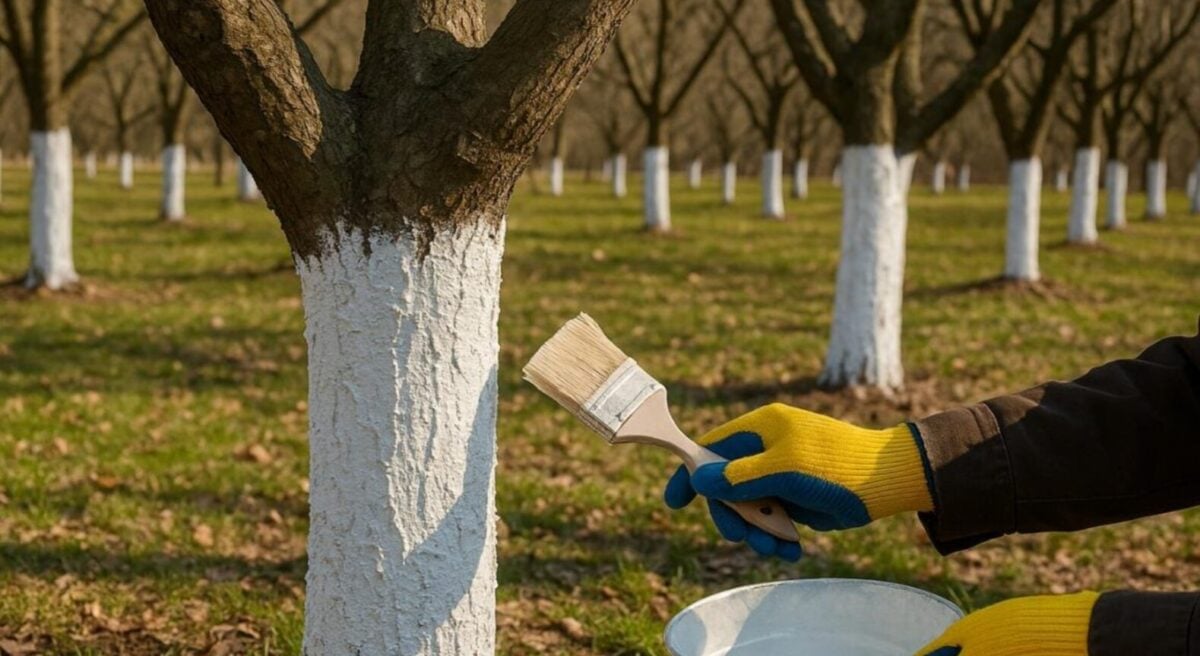 3 причини, чому дерева треба білити саме перед Великоднем