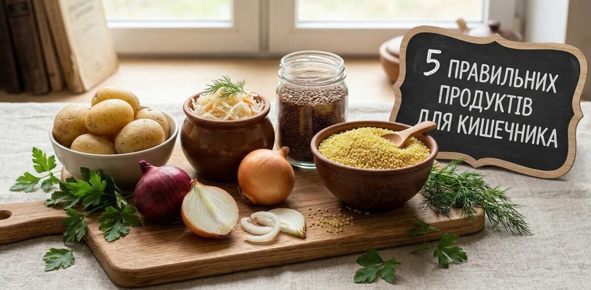 Кишечник скаже "дякую": 5 продуктів-рятівників, які ви точно недооцінюєте