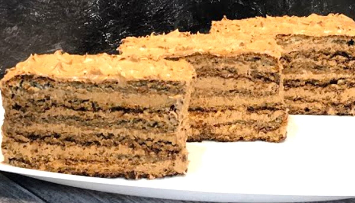 Без борошна і неймовірно ніжний: торт "Реформа" від сербської подруги