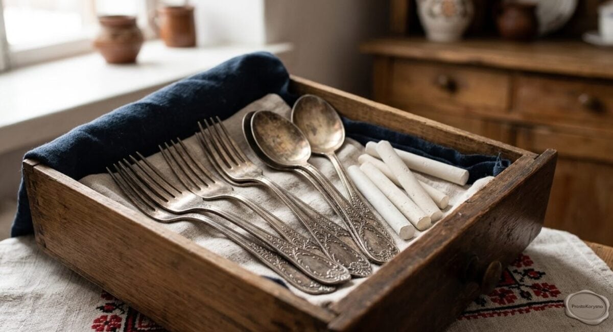 Думала, що доведеться викинути весь набір: як випадкова порада сусідки врятувала моє весільне срібло