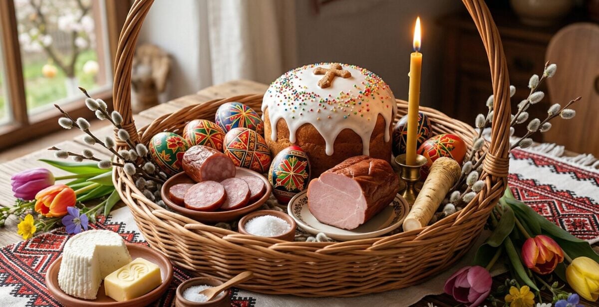 Великодній кошик за 48 годин: що обов’язково має бути і як нічого не забути
