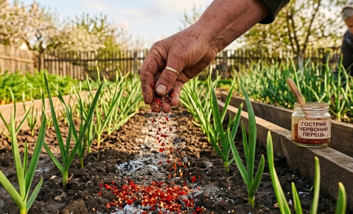 Забудьте про червивий часник: одна спеція, яку боїться цибулева муха як вогню!