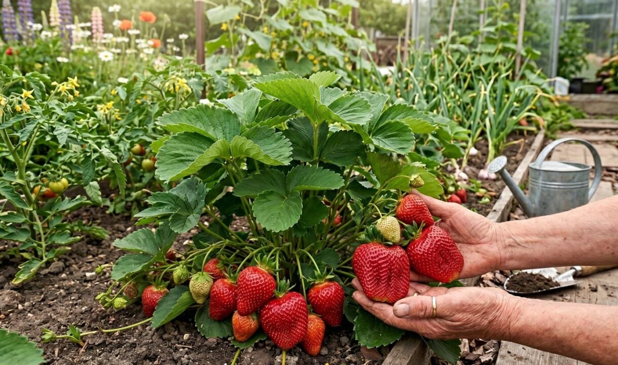 Полуниця "Королева Єлизавета" (QE2): Як вирощувати гігантський врожай весь сезон